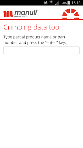 Android application MH Crimp Tool screenshort
