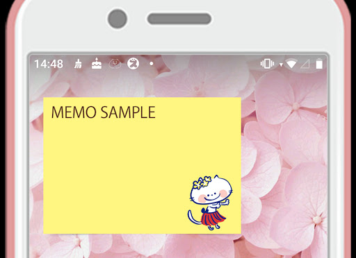 Notepad Cute Cat Screen 3