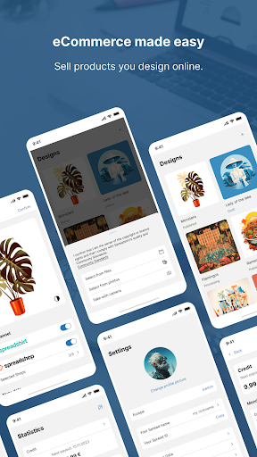 Android application SpreadApp screenshort