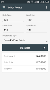 Forex Calculators Screenshot