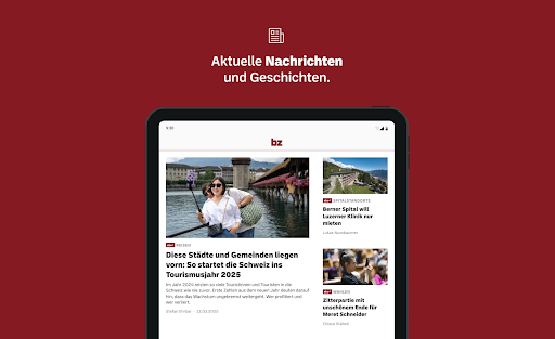 bz Zeitung aus Basel screenshot 6