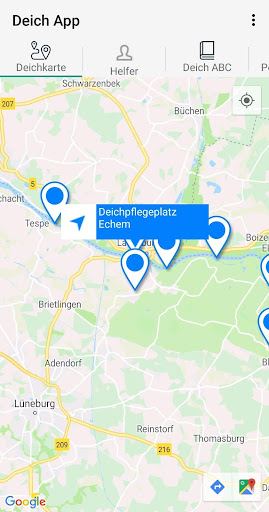 DeichApp Heidekreis Screen 2