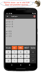 TechCalc+ Scientific Calculator