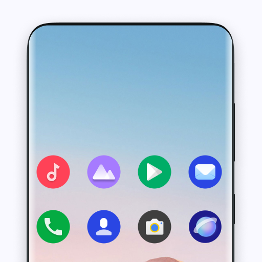 Android 14 Style Theme  Icon