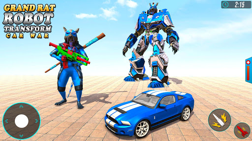 Rat Robot Car Game - Robot Transforming Games