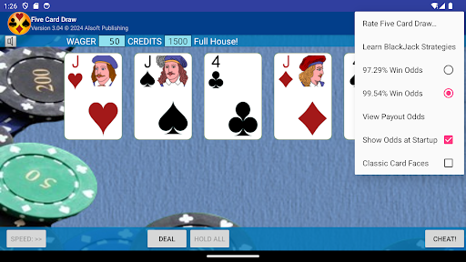 Five Card Draw Poker 10