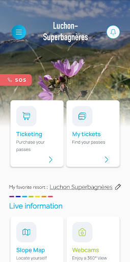 Android application Haute Garonne Montagne screenshort