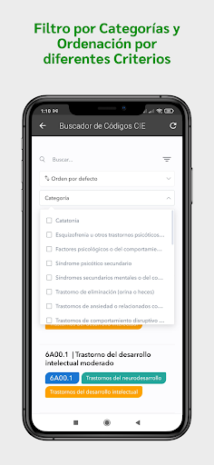 Códigos DSM-5 y CIE-11 screenshot 3