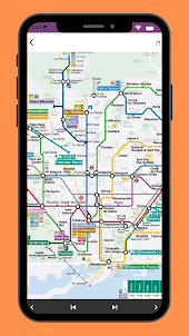 Mapa do Metrô de Barcelona