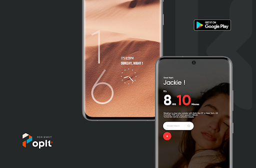 Android application PopIt KWGT screenshort