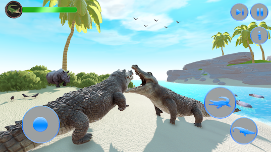 Crocodile Games Animal Attack