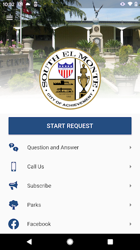 Android application Access South El Monte screenshort