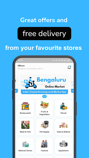 Android application Vshopp - Apna Local Market screenshort