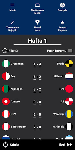 Uygulama önizlemesi