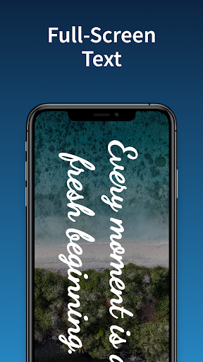 Android application Billboard: Full Screen Message screenshort