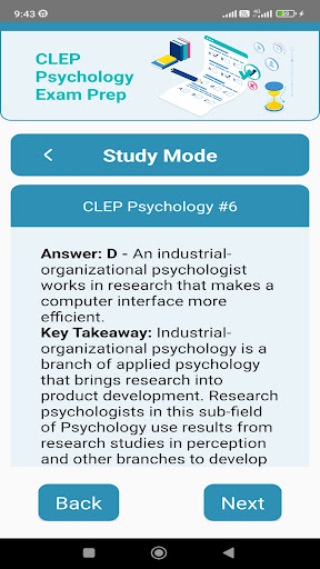 CLEP Psychology Exam Prep