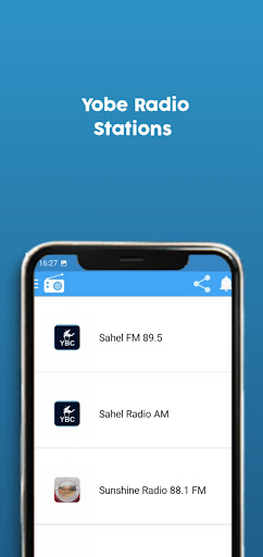 Android application Yobe Damaturu - Radio Stations screenshort