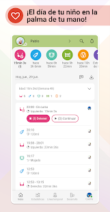 Baby Daybook Lactancia materna Screenshot