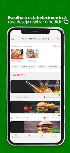 Clube Delivery Screen 2