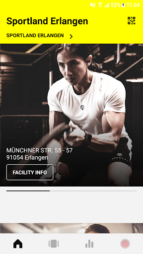 Android application Sportland Erlangen screenshort