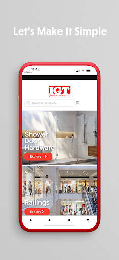 Android application IGT App screenshort