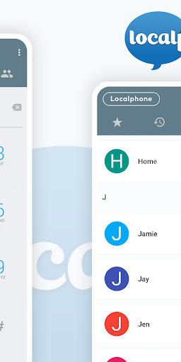 Localphone International Calls Screen 2