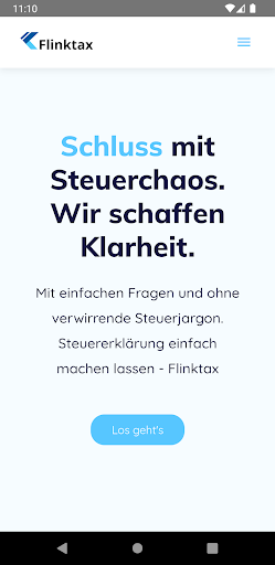 Android application Flinktax screenshort