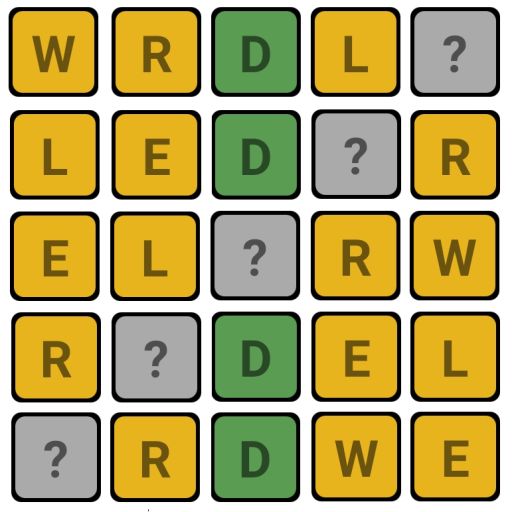 Find Wordle - help on quest logo