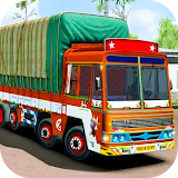 Indian cargo truck driving sim icon