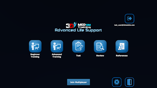 Android application 3DMedSim Advanced Life Support screenshort