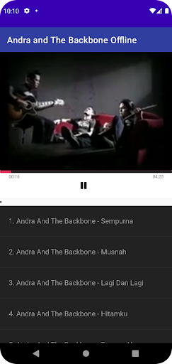 Andra and The Backbone Offline Screen 3