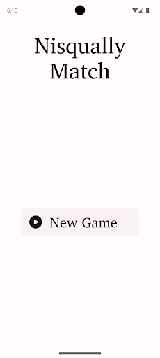 Android application Nisqually Match screenshort