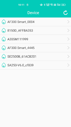 Android application Aura scenting screenshort