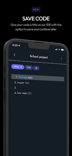 aptLearn CodePen IDE Screenshot 1 - AppWisp.com