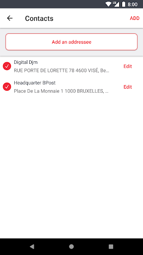 bpost Mobile Postcard Screen 3