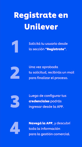 Catálogo de Productos Unilever Screen 2