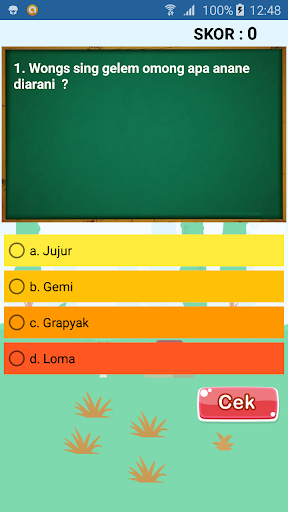 Soal Ujian Bahasa Jawa SD MI Screen 2
