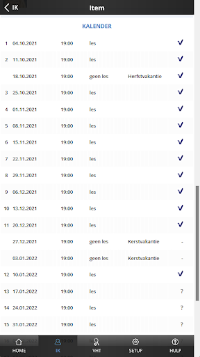 Van Hal Tennis Screenshot