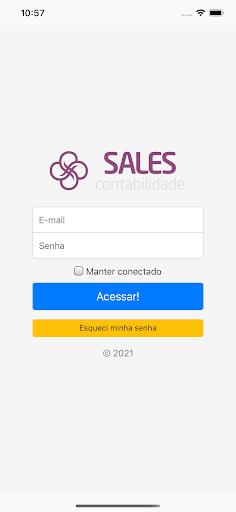 Android application Sales Contabilidade MG screenshort