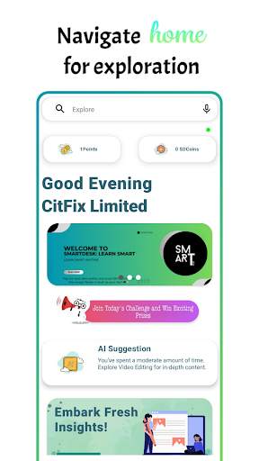 Android application SmartDesk: Learn Smart Anytime screenshort