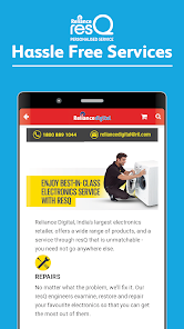Reliance digital online online
