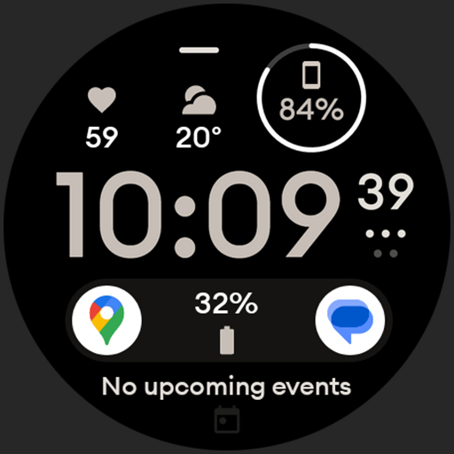 Material 4: Watch face Logo