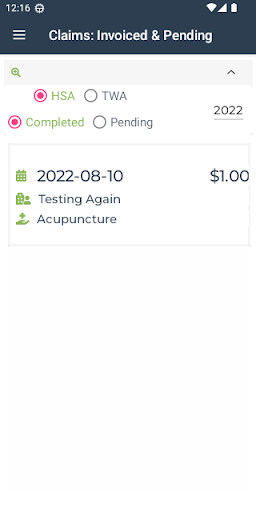 Make A Claim - BeneFitsMyWay Screen 2