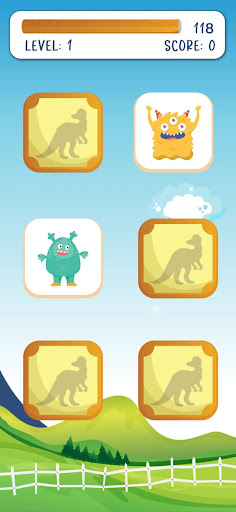Monster memory game Screen 2