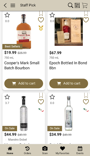 Android application Canton Crossing Wine & Spirits screenshort