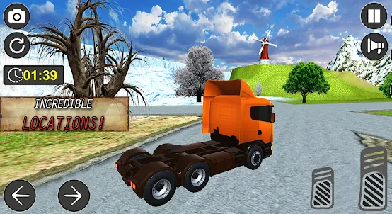 Öltanker-Spiel: LKW-Spiele