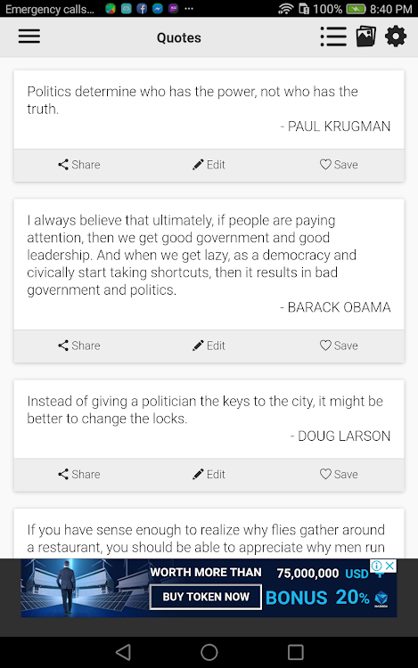 Political Quotes - 4.0.0 - (Android)