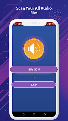 Android application Audio recovery screenshort