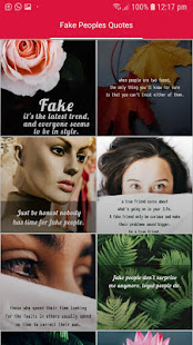 Fake Peoples Quotes - Fake Friends and Lovers 2.0.1 APK screenshots 2