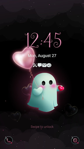 Valentine Ghost - Wallpaper Screen 2